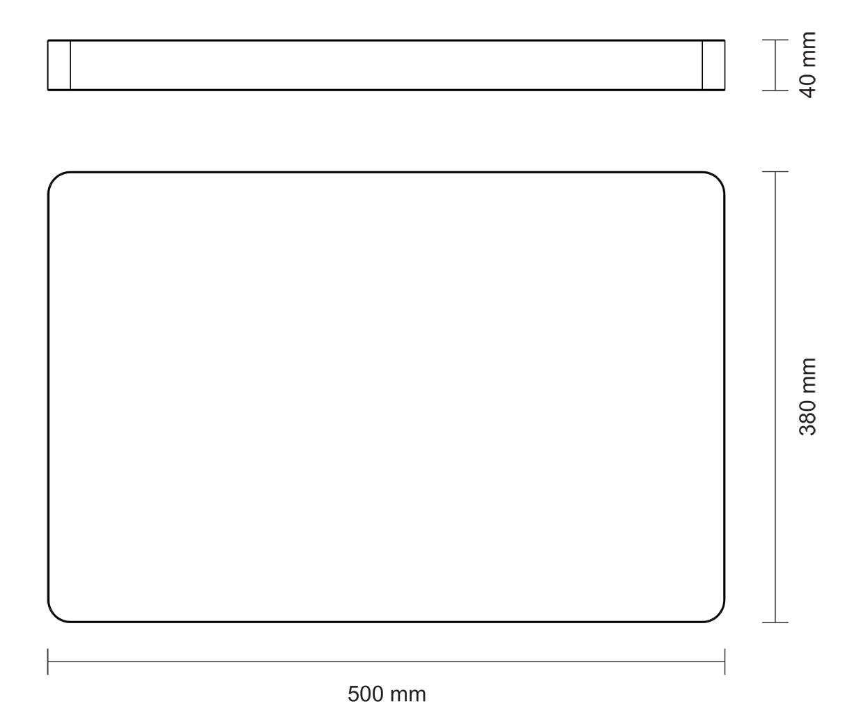 Tabla para Carne/Barbacoa en Madera de Teca Churrasco Premium 50 x 38 cm