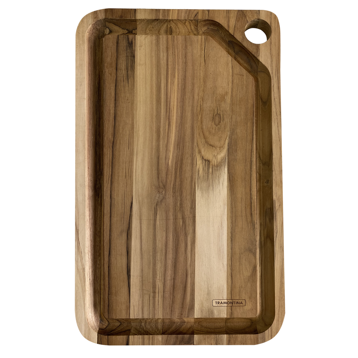 Tabla de cortar de Madera de Teca Churrasco Essencial 49 x 28 cm