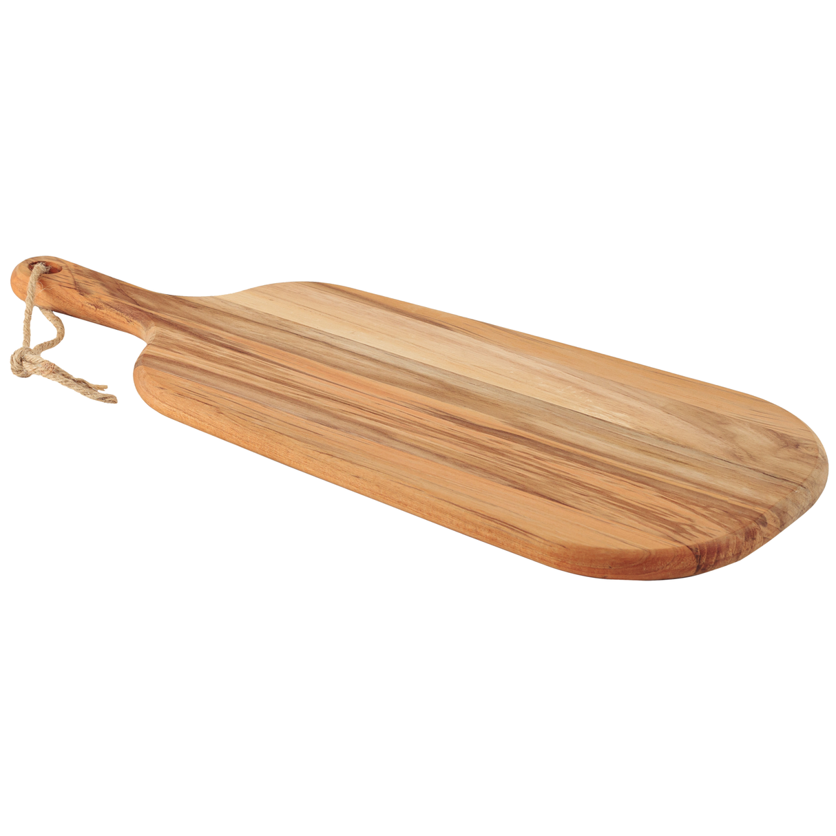 Tabla de Madera Teca para Presentacion y Corte Provence 48 x 19 cm