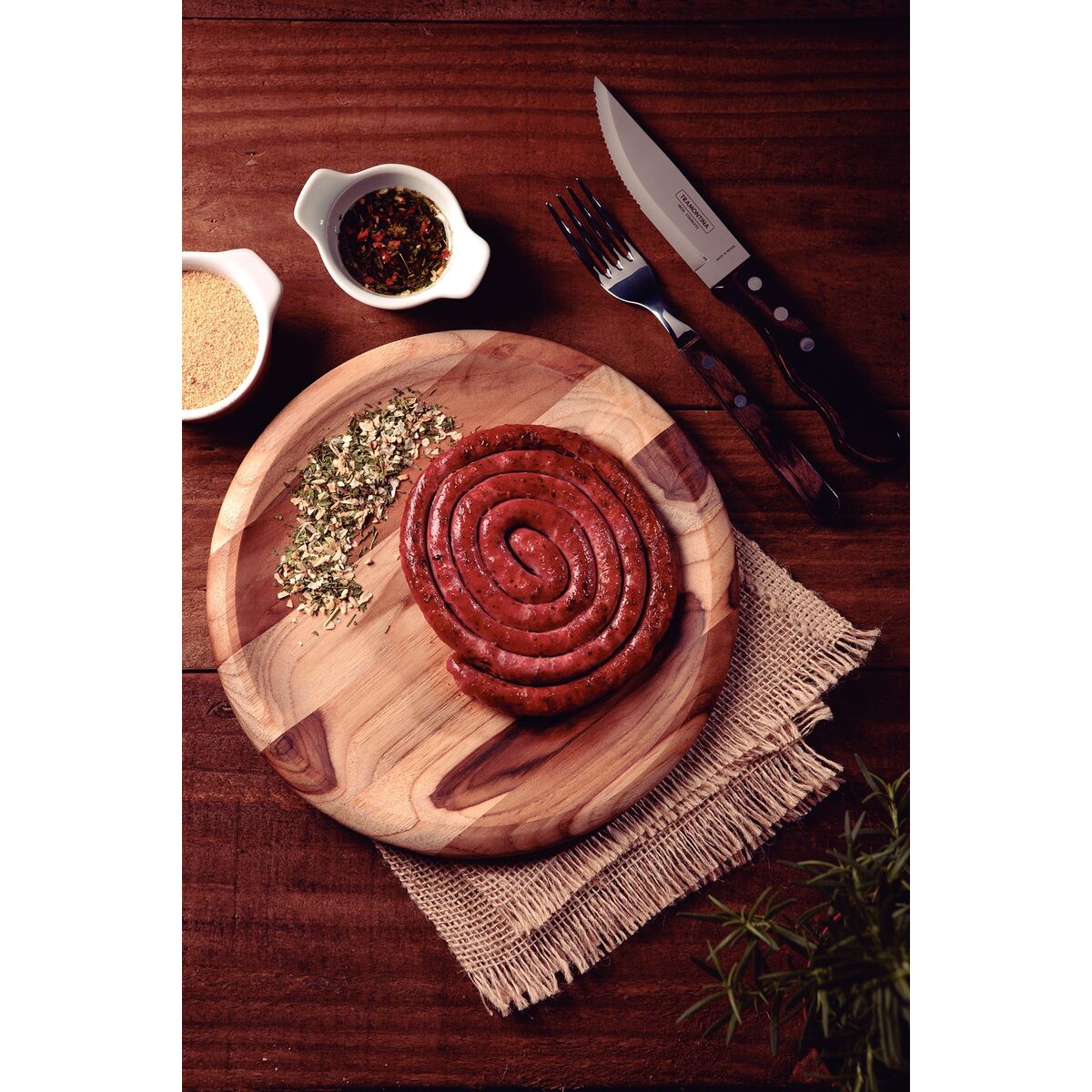 TABLA DE TECA PARA SERVICIO Y PRESENTACION 26 X 1,5CM - PROVENCE FSC