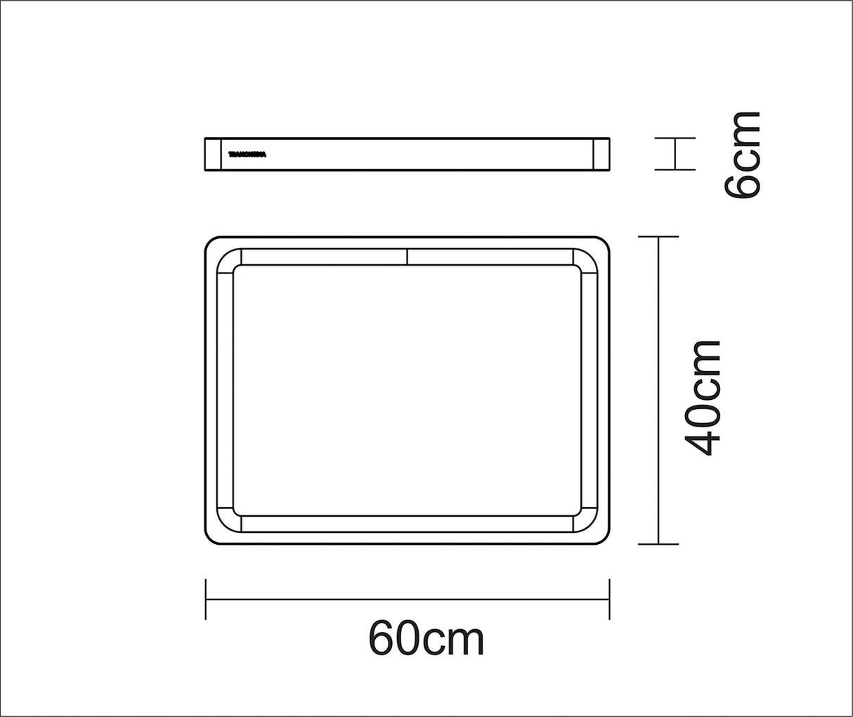 Tabla de Madera Teca Churrasco Premium 60 x 40 cm