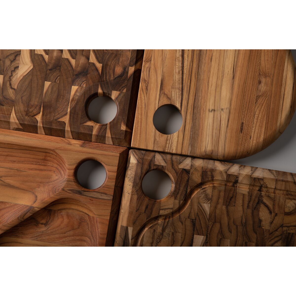 Tramontina Tabla de Madera Teca para Cortar y Servir 45 x 33 cm Folium
