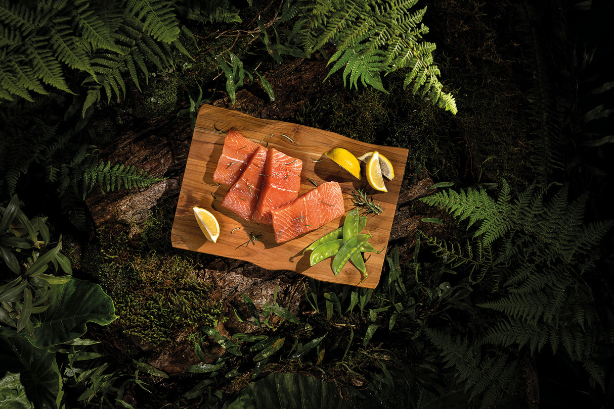 Tramontina Tabla Rectangular de Madera Teca Savia 40x28 cm