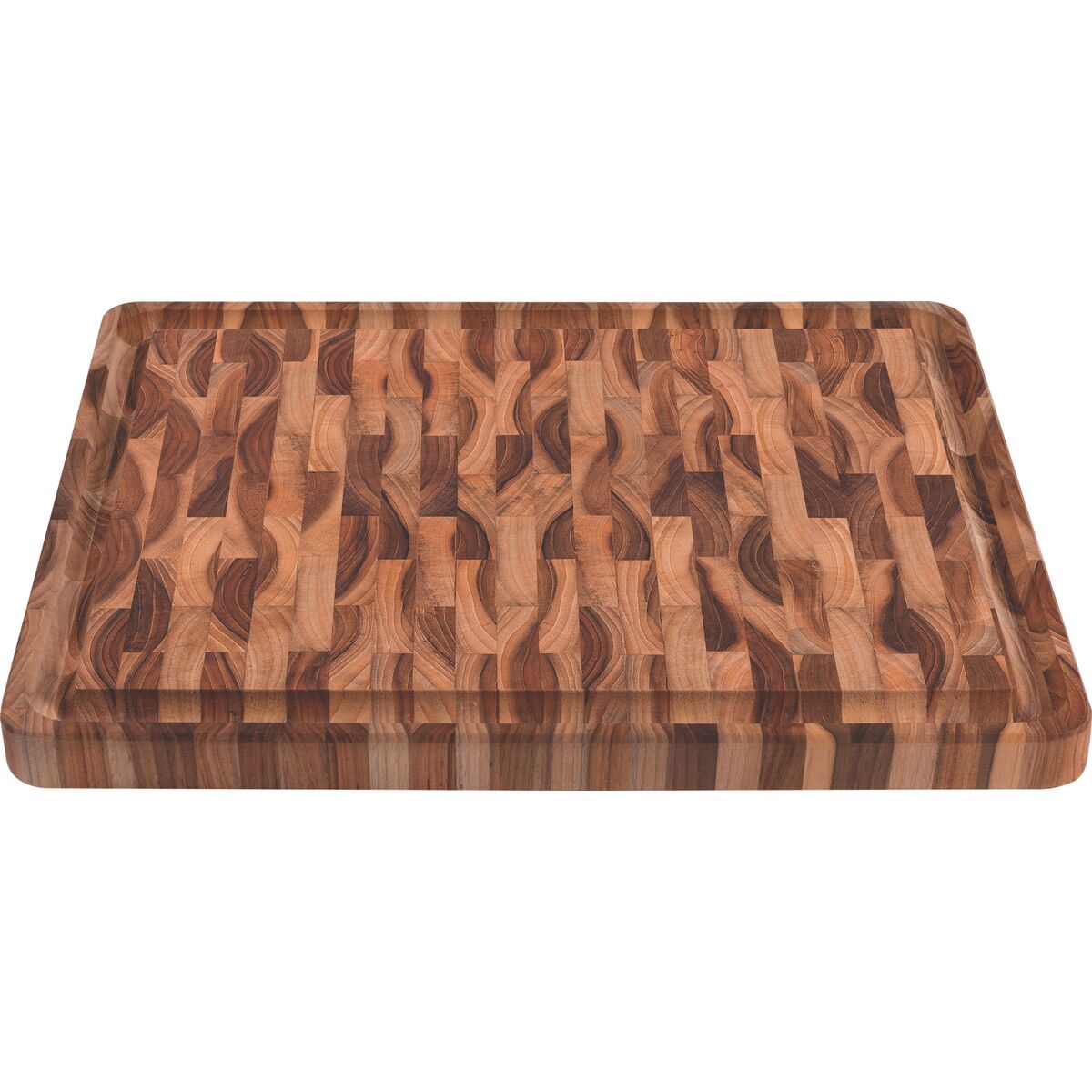 TABLA DE TECA PARA PRESENTACION Y CORTE 45 X 34 X 3CM - CHURRASCO ESSENCIAL