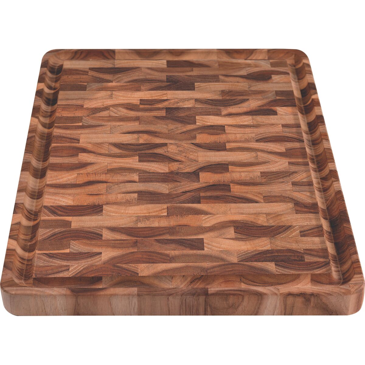 TABLA DE TECA PARA PRESENTACION Y CORTE 45 X 34 X 3CM - CHURRASCO ESSENCIAL