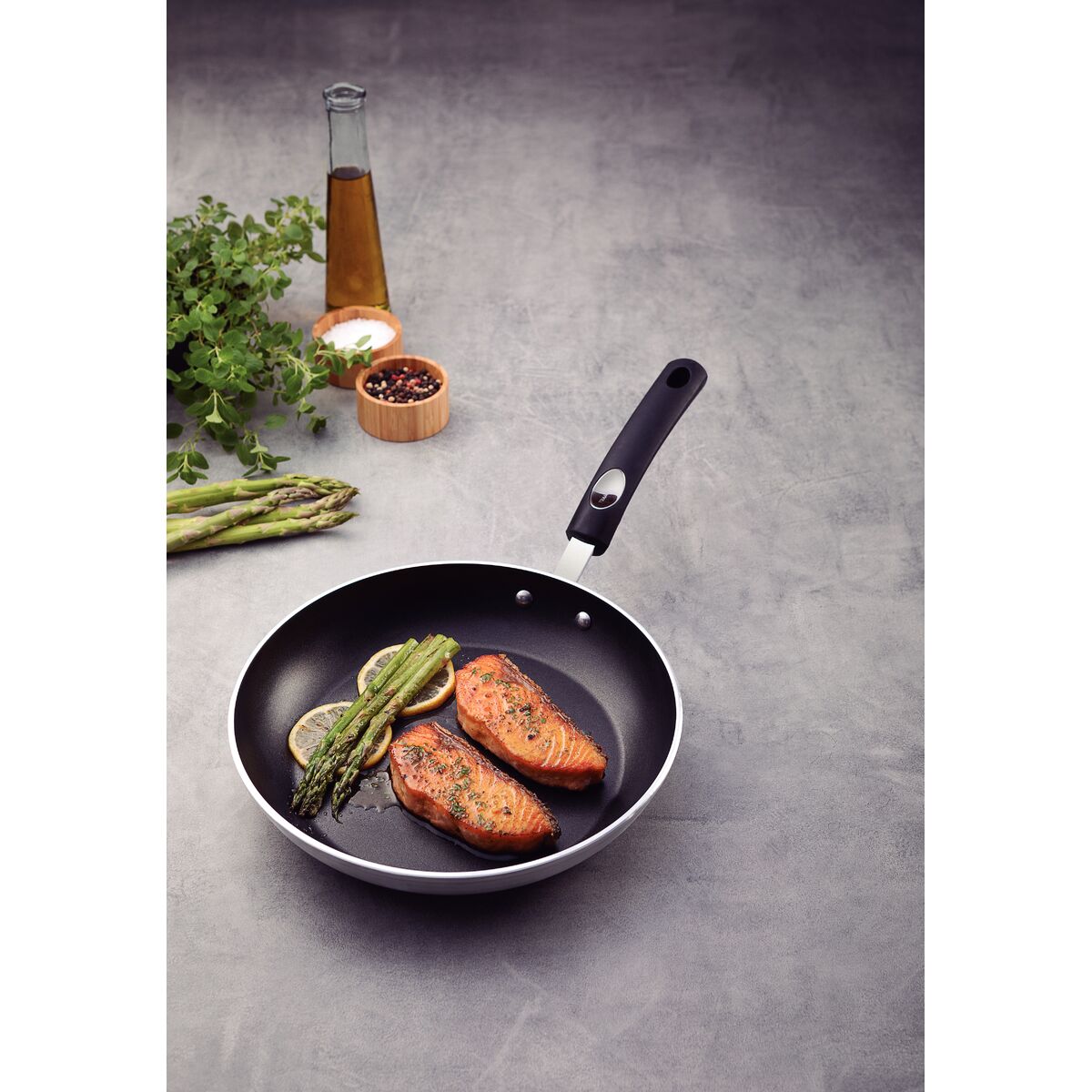 Sartén Professional de Aluminio con Antiadherente Starflon Premium, 20 cm, 1 L