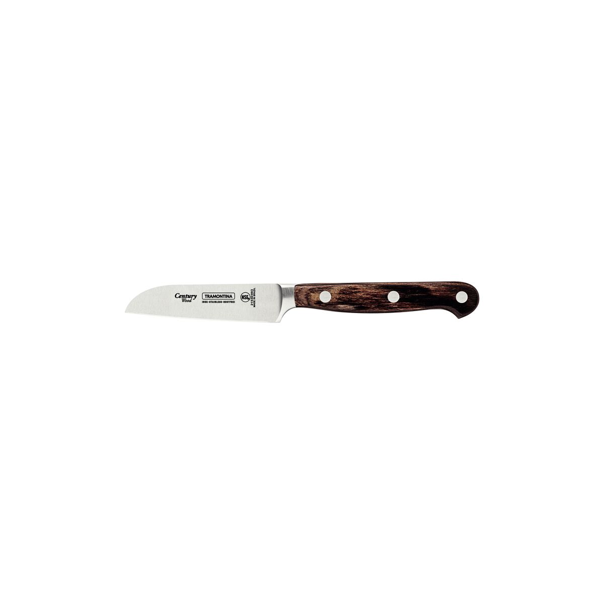 8 cm di coltello vegetale - NSF in legno di secolo