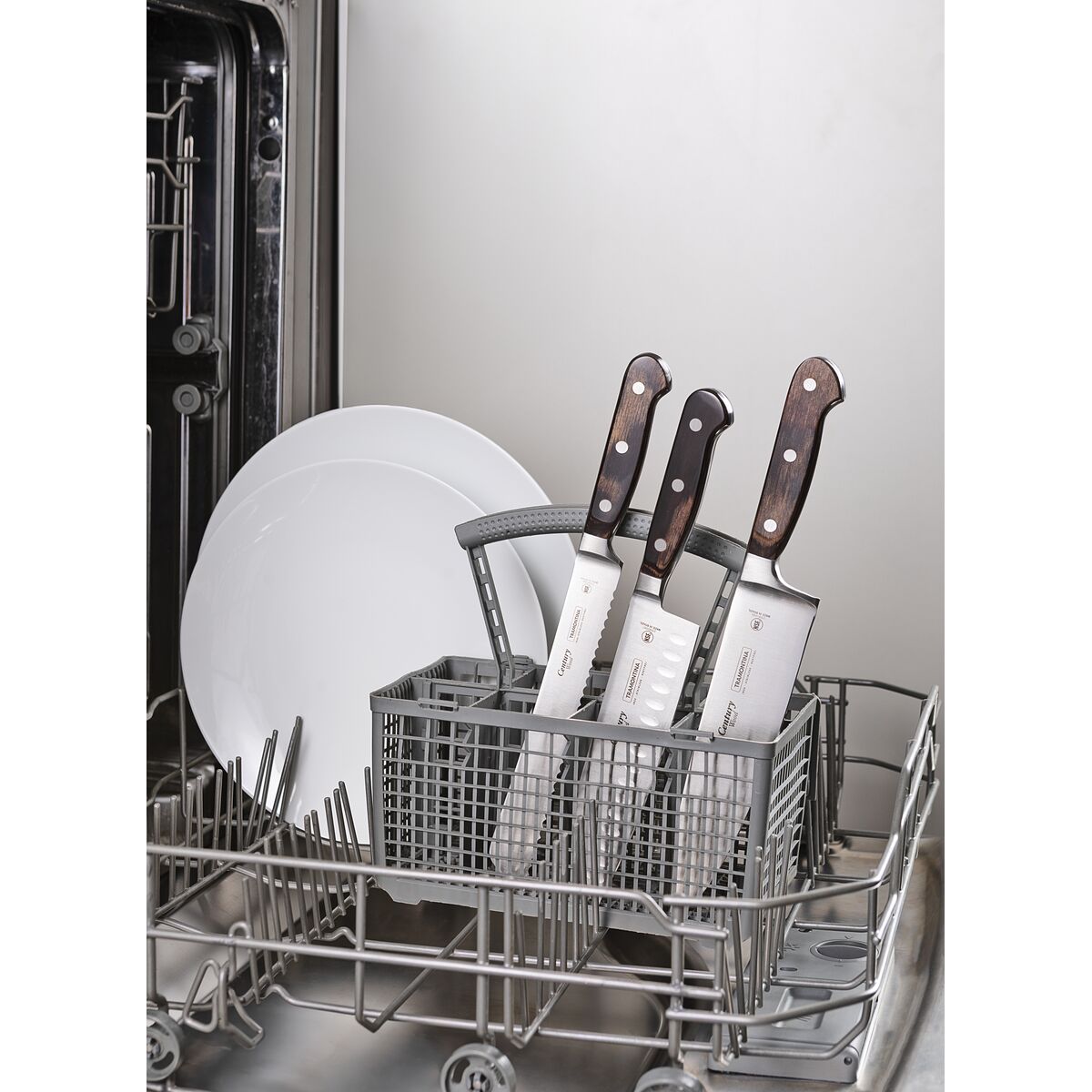 Santoku Knife 18cm - Century Wood NSF