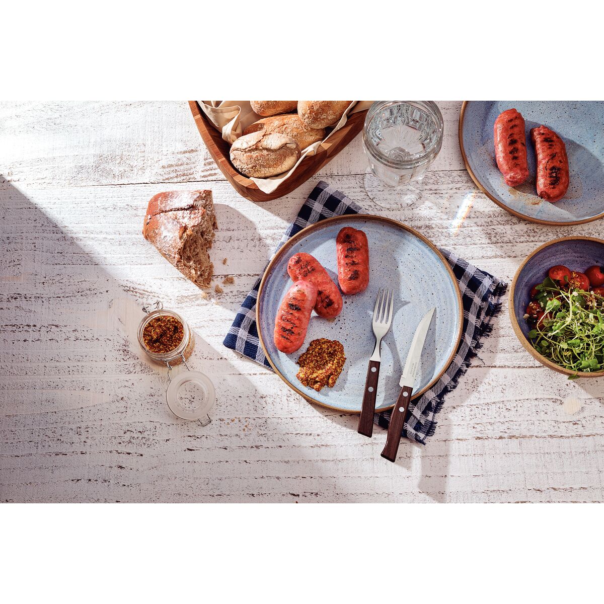 JUEGO DE CUBIERTOS PARA CARNE/BBQ 12PZAS. - TRADICIONAL