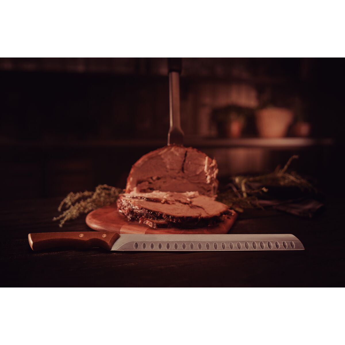 CUCHILLO PARA REBANAR 30CM - BLACK COLLECTION FSC