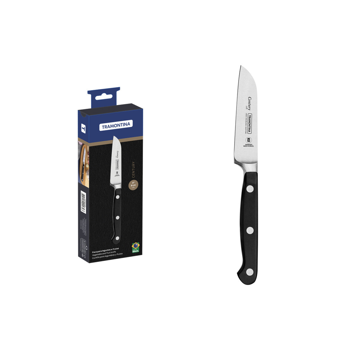 Faca de vegetais de 8 cm - NSF do século