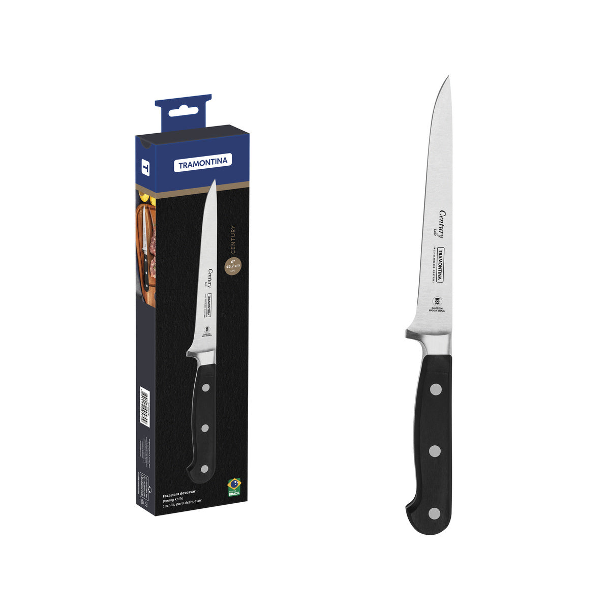 Cuchillo para Deshuesar Century NSF 15,5 cm Tramontina