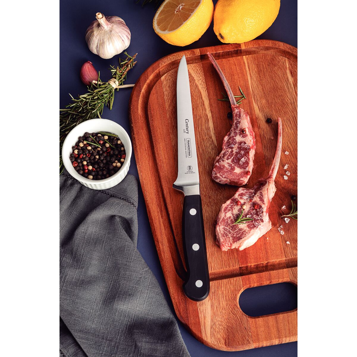 Cuchillo para Deshuesar Century NSF 15,5 cm Tramontina