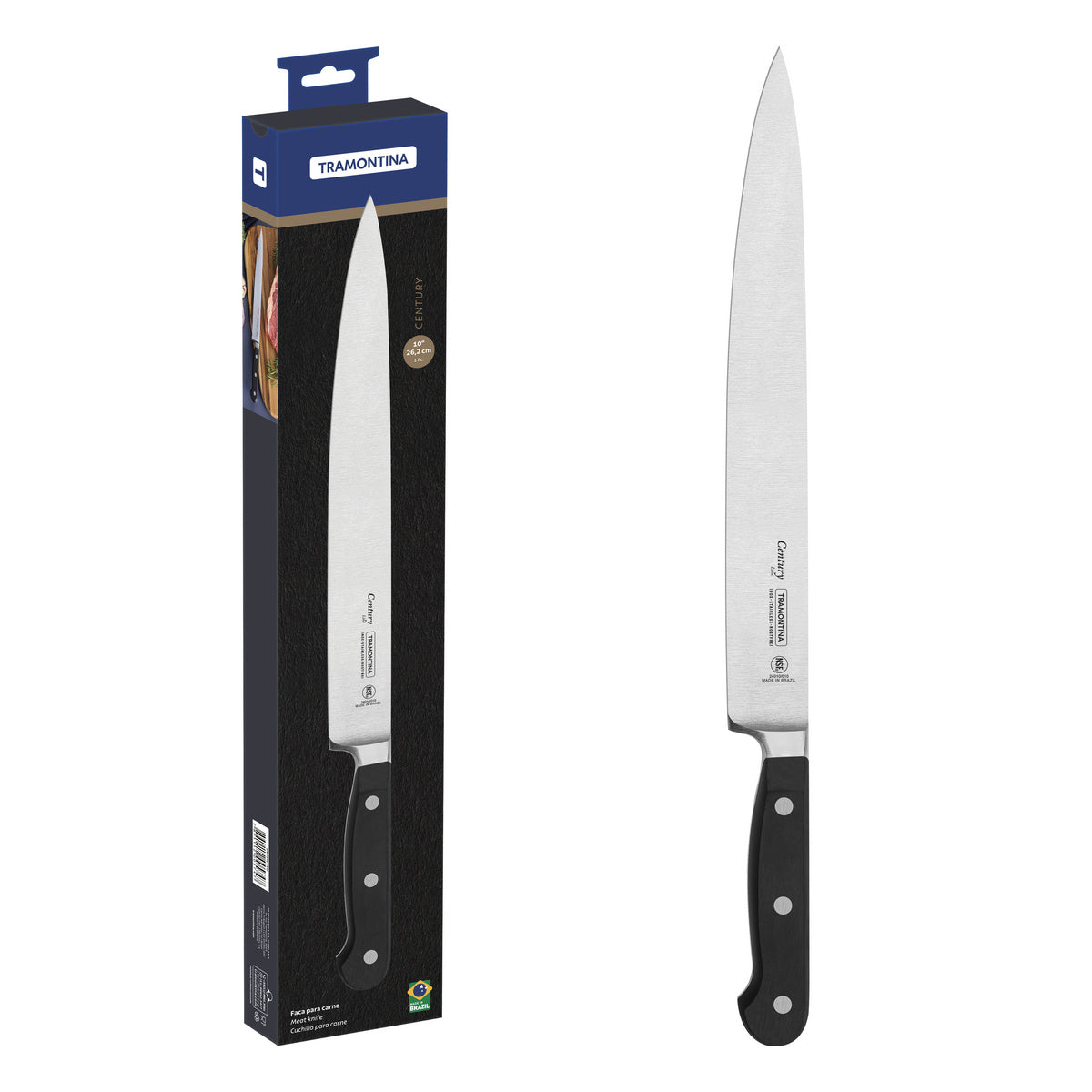 26 cm de faca rasgada - século nsf