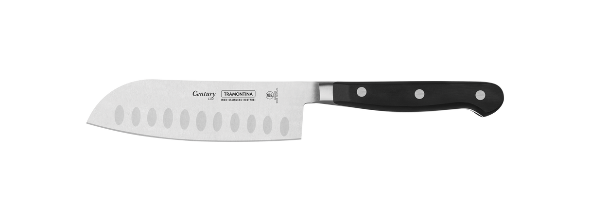 Cuchillo Santoku en Acero Inoxidable Century 12 cm Tramontina