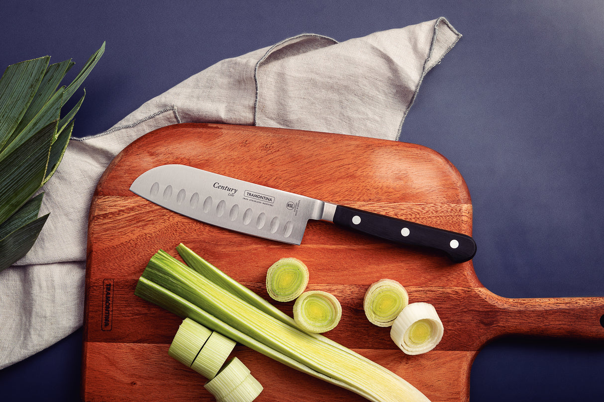 Cuchillo Santoku en Acero Inoxidable Century 12 cm