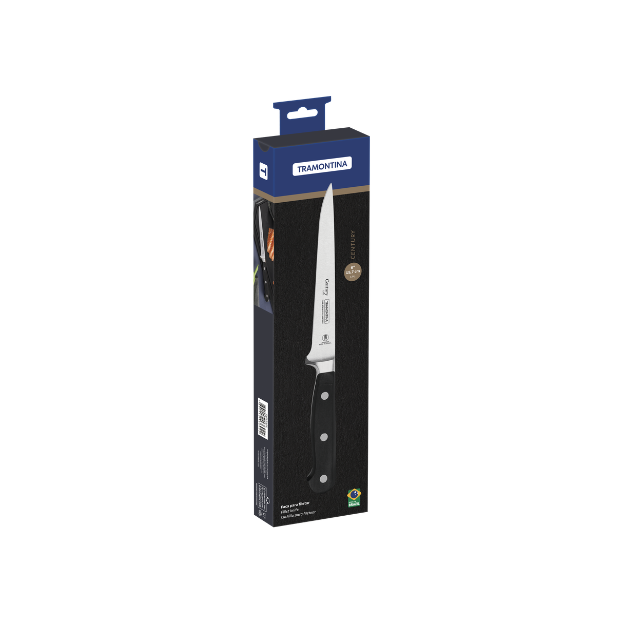 Cuchillo para Filetear Century NSF Acero Inoxidable 15 cm Tramontina