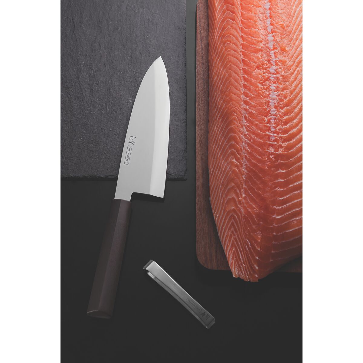 Cuchillo Deba Sushi 20 cm Tramontina
