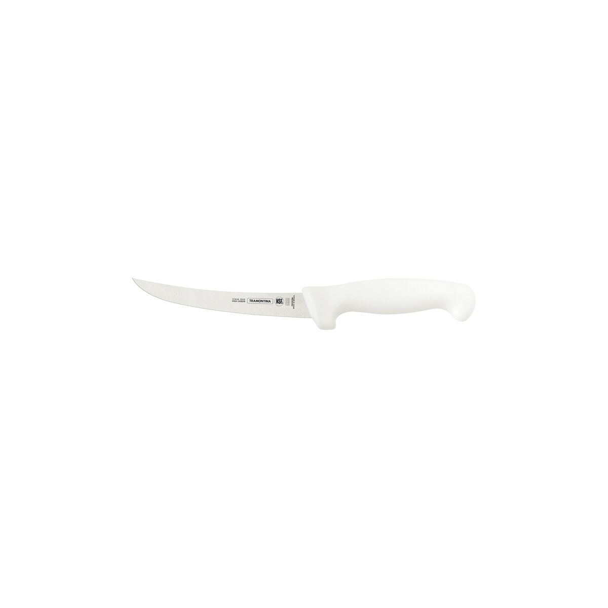 CUCHILLO PARA DESHUESAR CURVO 15,5 CM - PROFESSIONAL BLANCO NSF
