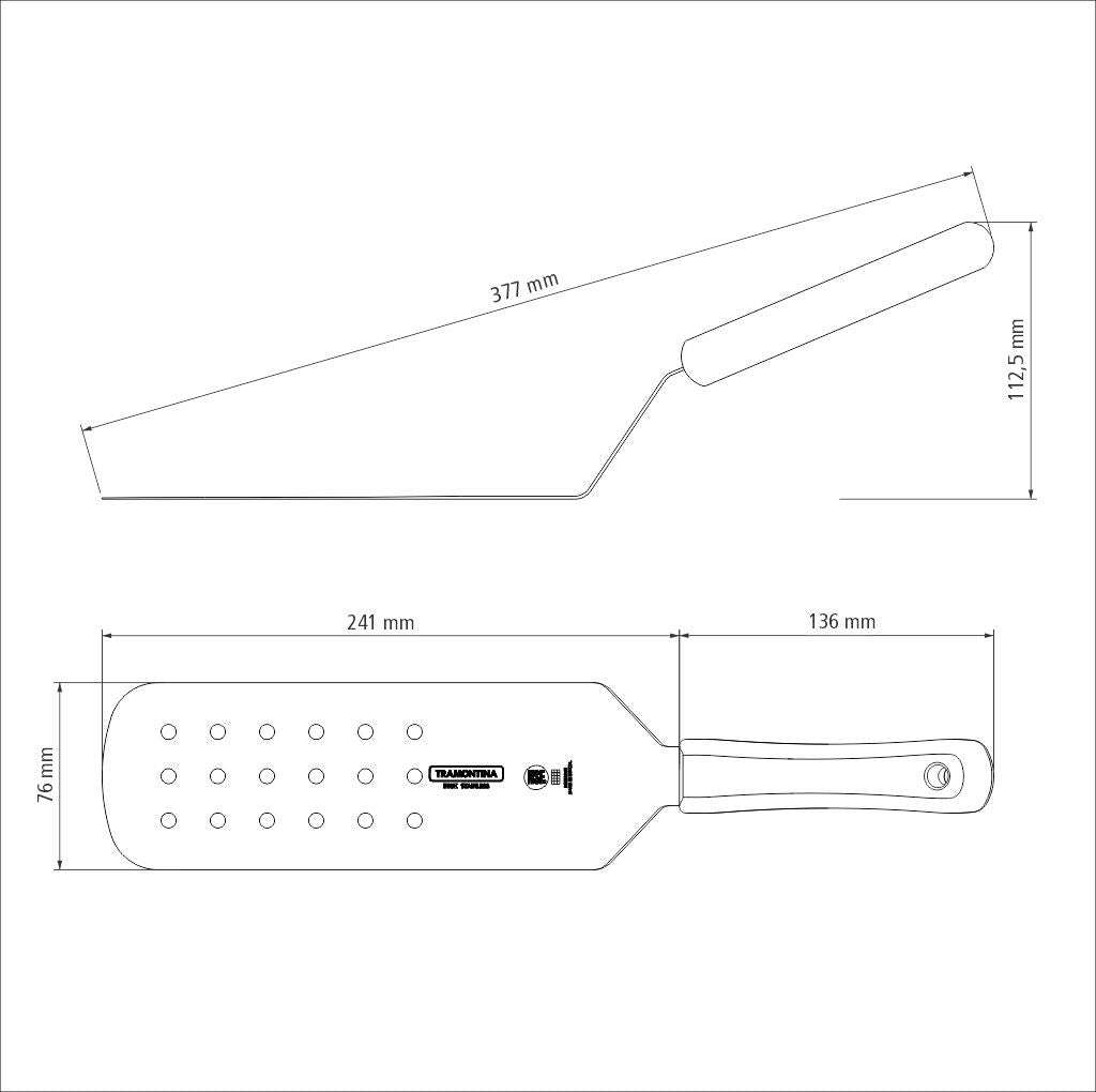 Espátula para frituras Professional 24 cm