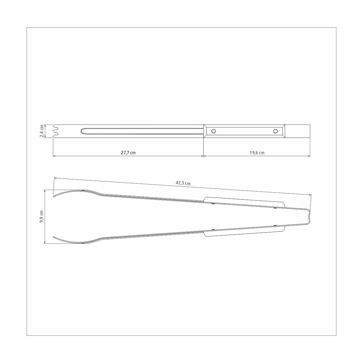 PINZA PARA CARNE 47CM