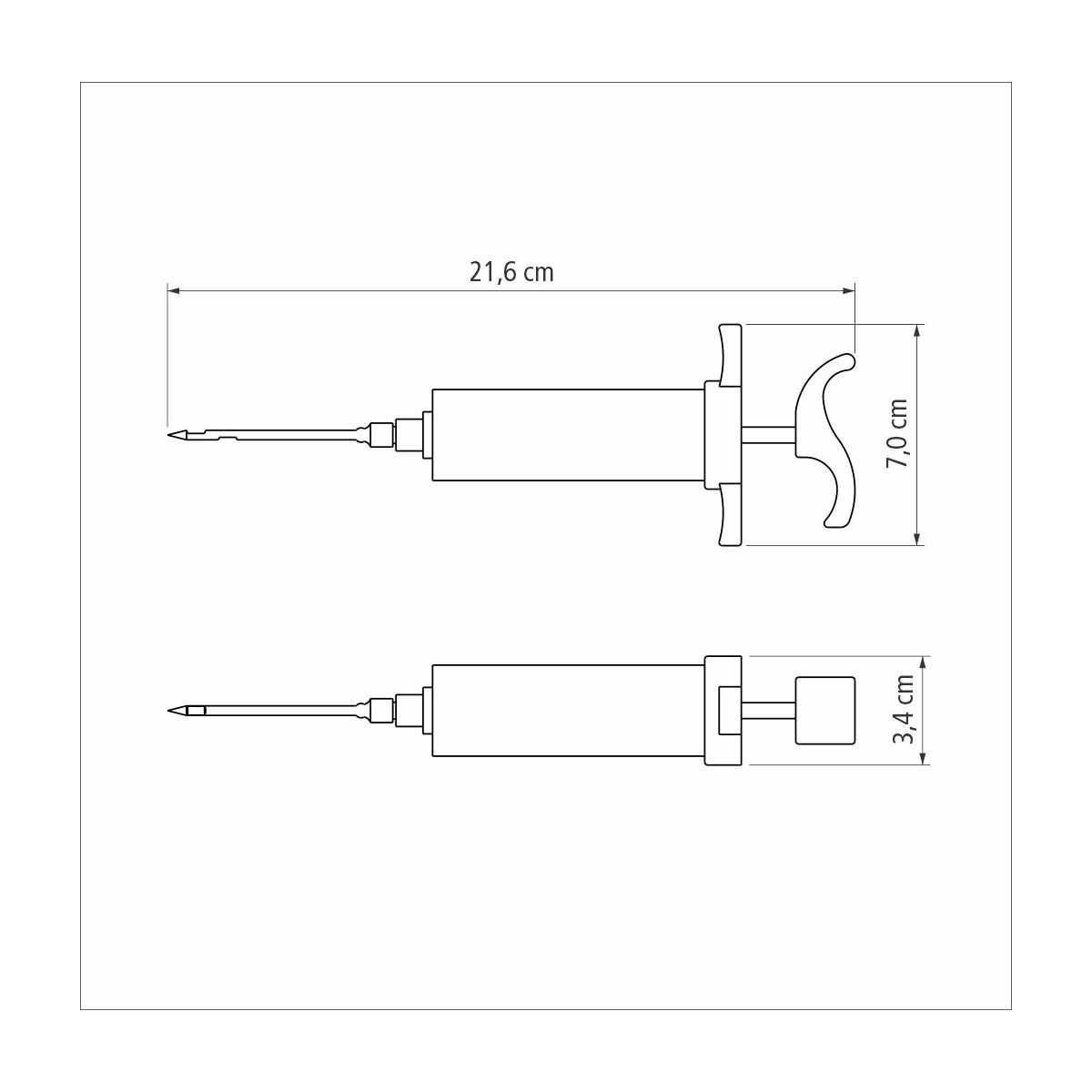 INYECTOR DE SALSAS 30ML - CHURRASCO