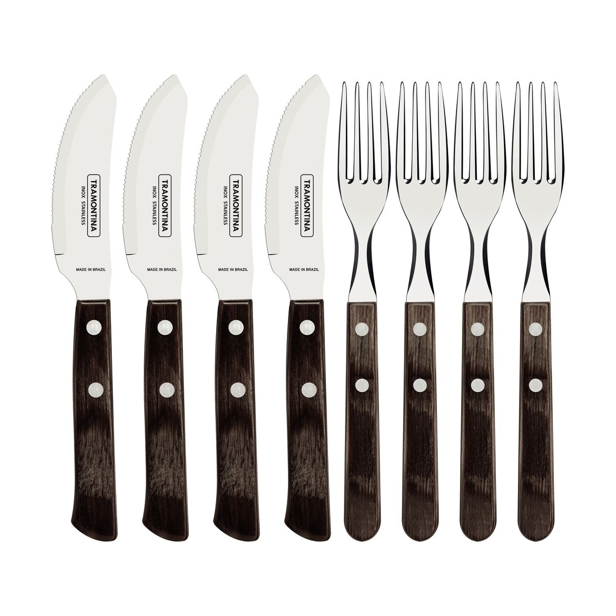 JUEGO PARA PIZZA 8 PZAS. - POLYWOOD FSC