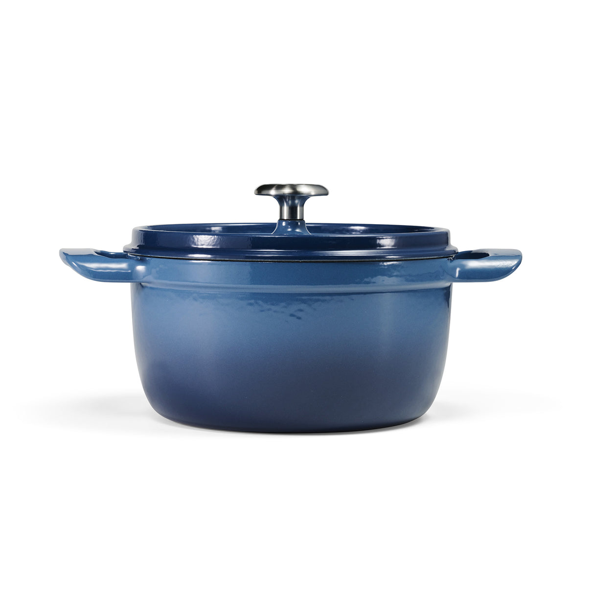 Tramontina Cocotte con Tapa de Hierro Fundido Esmaltado Azul 26 cm