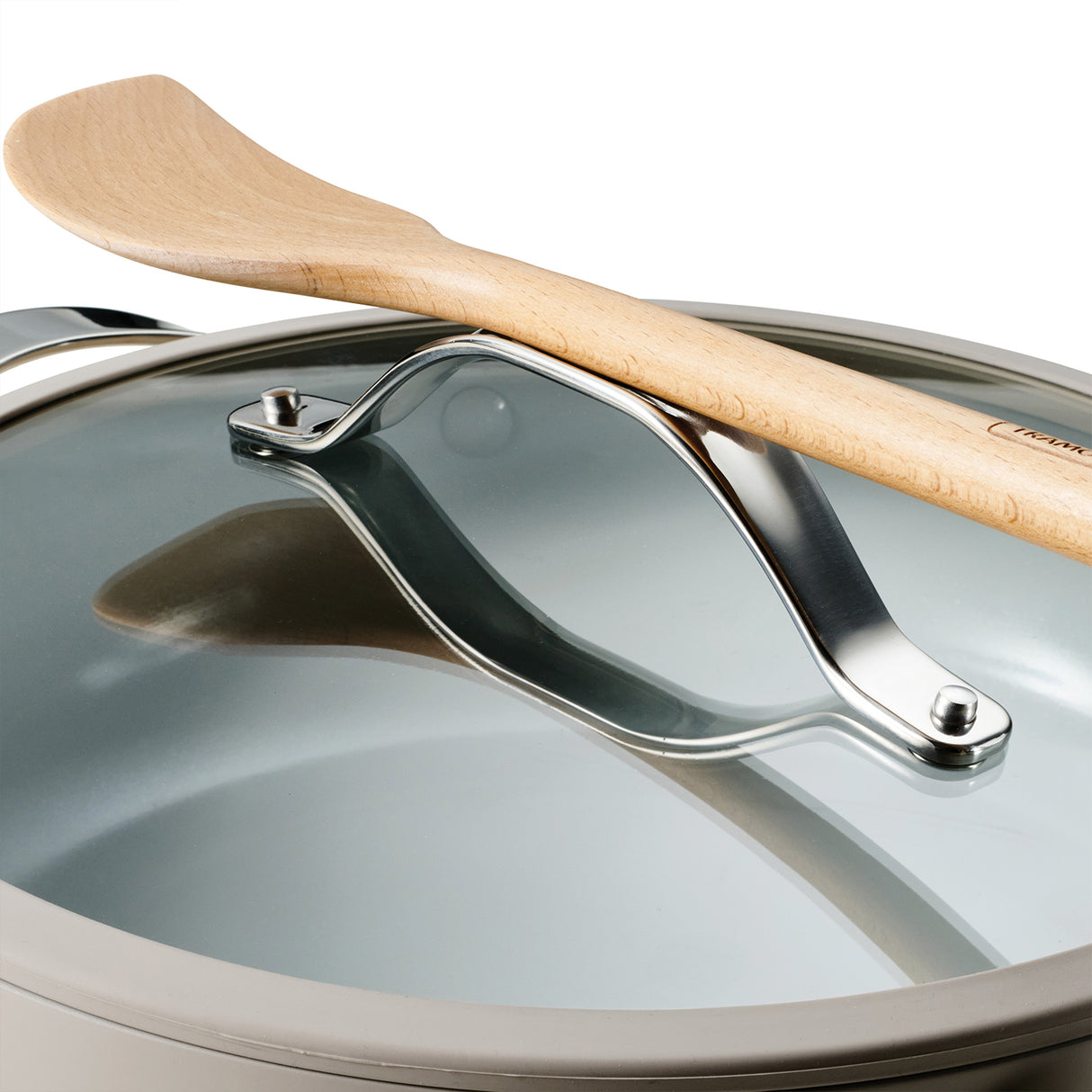 Tramontina Sartén Multifunción de Aluminio con Tapa Latte 30cm