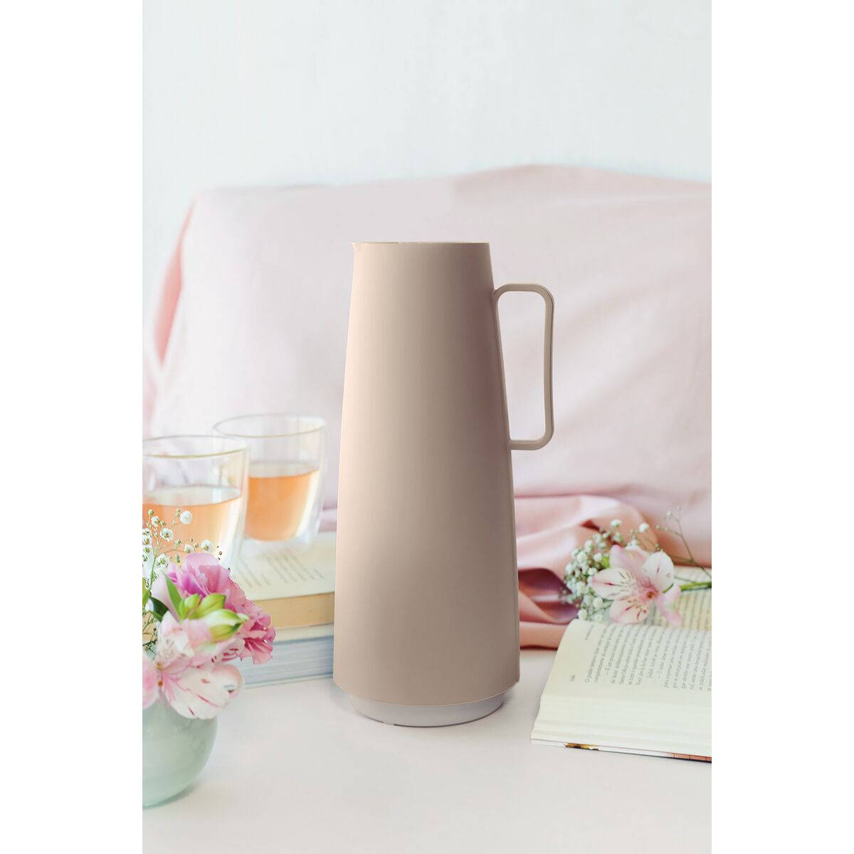 JARRA TERMICA 1L BEIGE - EXATA