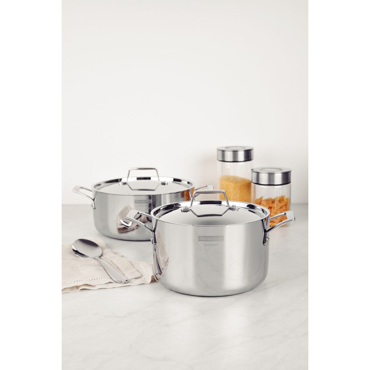 CACEROLA 24CM - 4,40L. - TRI-PLY GRANO