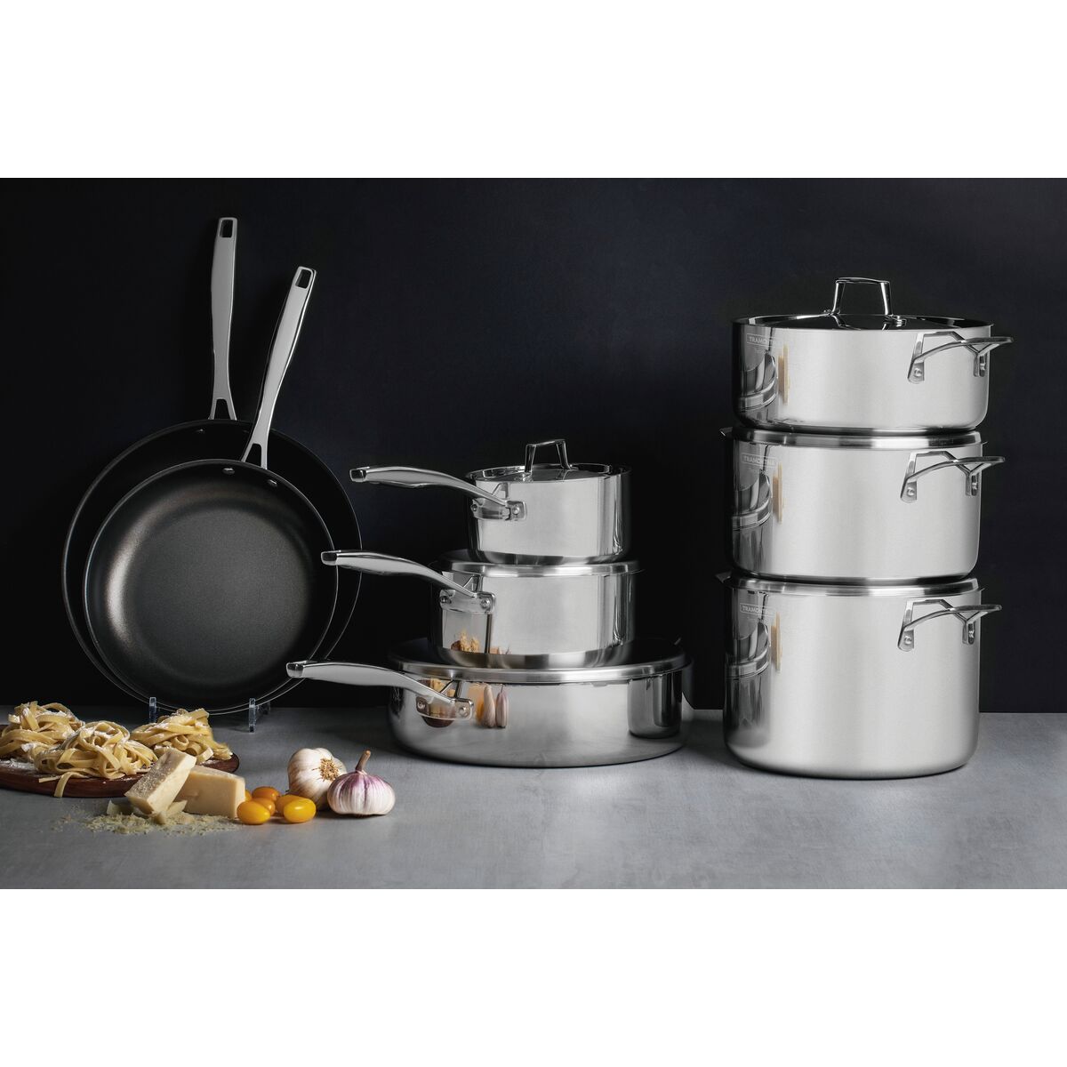 CACEROLA HONDA 24CM - 5,80L. - TRI-PLY GRANO