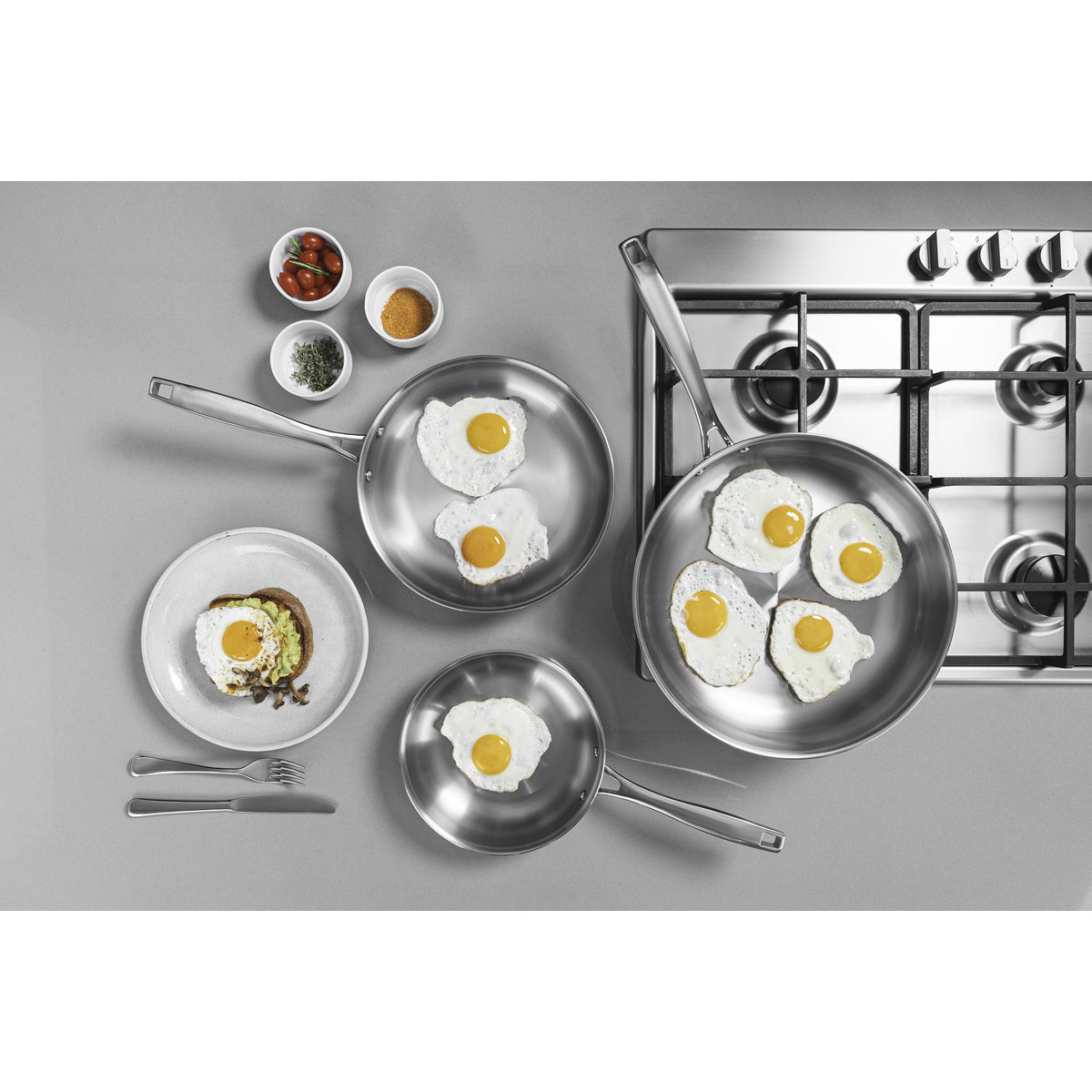 SARTÉN 20CM - 1,20L. - TRI-PLY GRANO