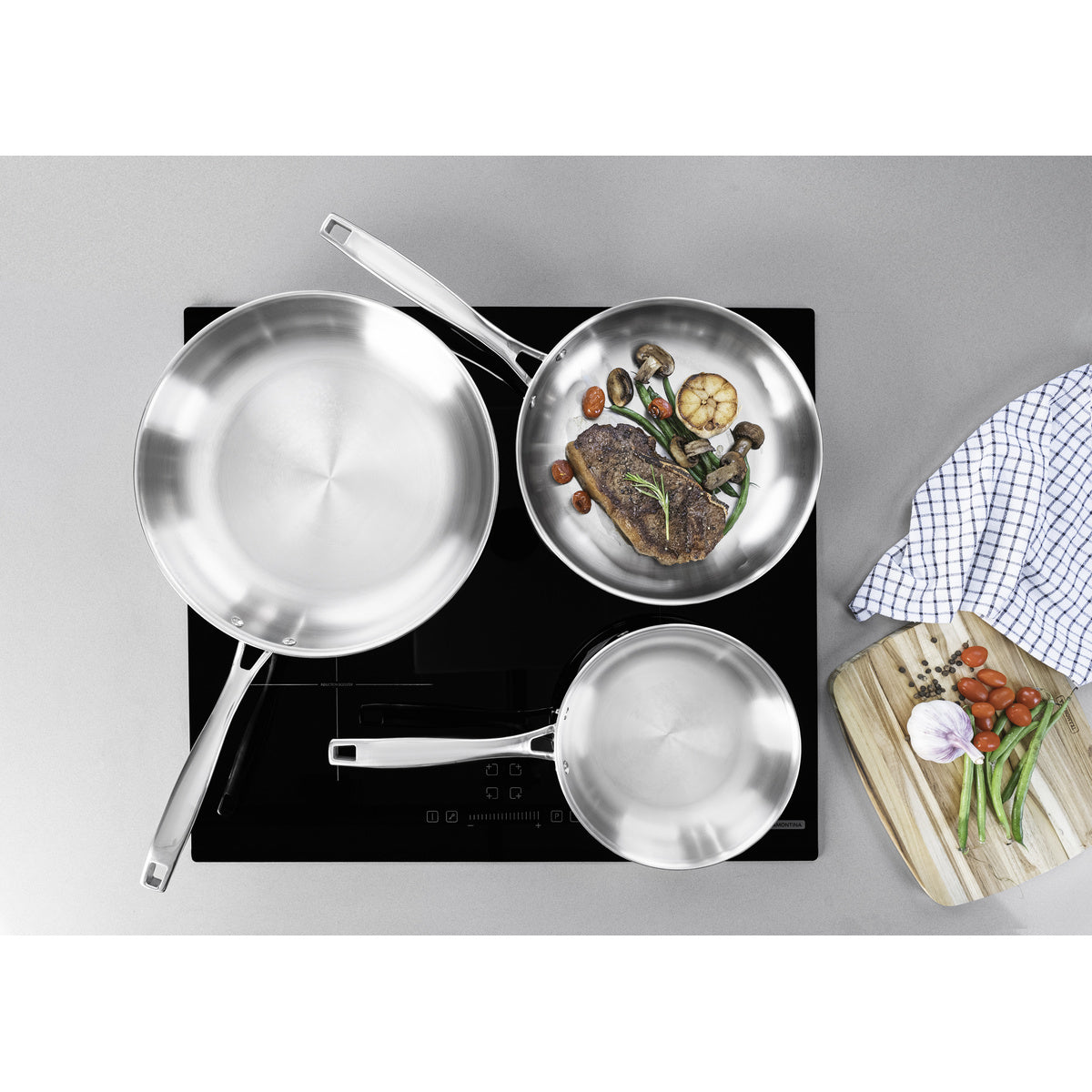 SARTÉN 26CM - 2,20L. - TRI-PLY GRANO