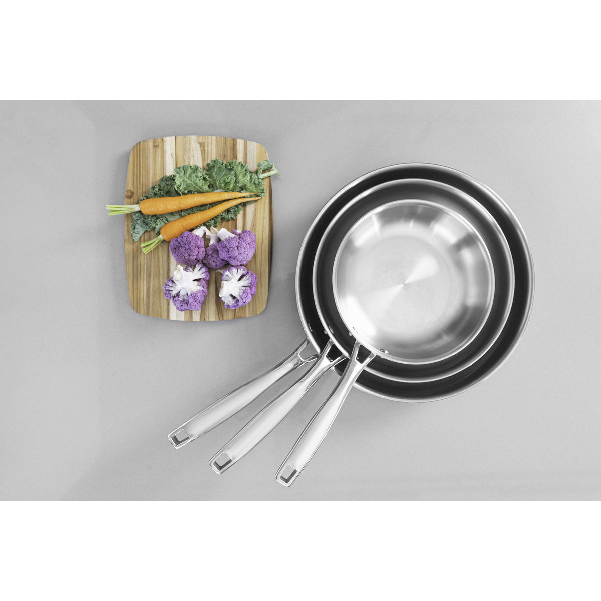 SARTÉN 30CM - 3,40L. - TRI-PLY GRANO