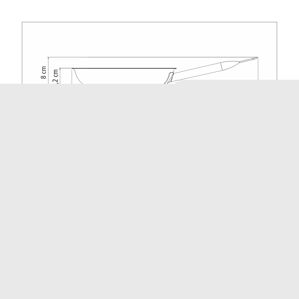 SARTÉN 26CM - 2,00L. - PROFESSIONAL