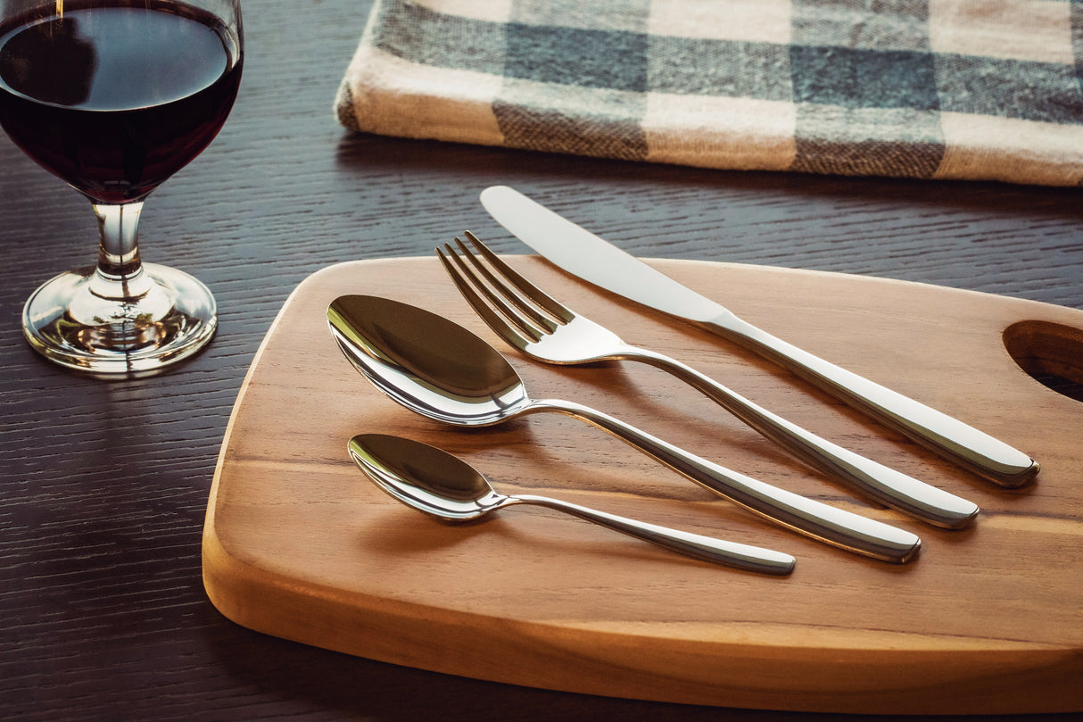 Juego de Cubiertos de Acero Amazonas 24 piezas