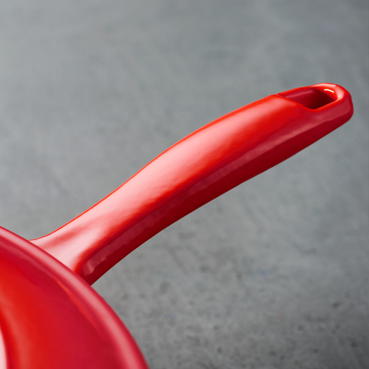 Tramontina Sartén de Hierro Fundido Esmaltado sin Tapa Rojo 25 cm