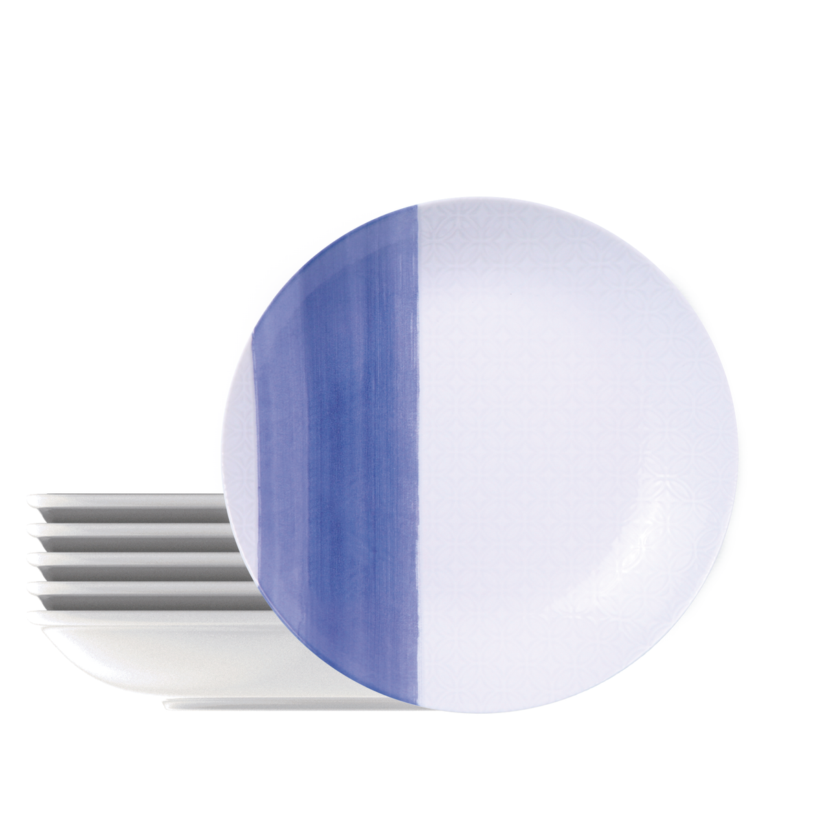Juego de Platos Hondo porcelana Soho, 22 cm, 6 piezas