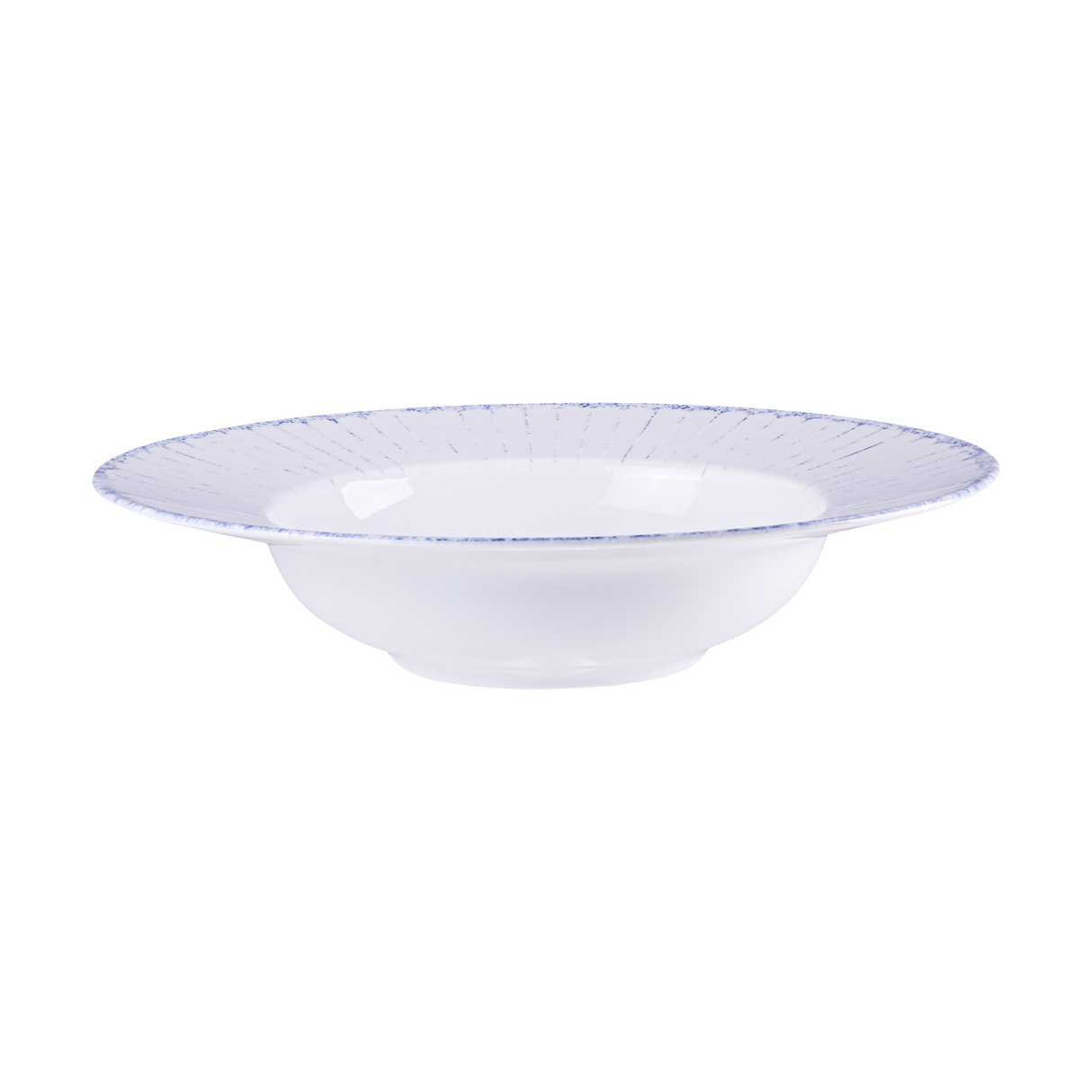 Tramontina Plato de Pasta en Porcelana Sancho 25 cm 12 unidades