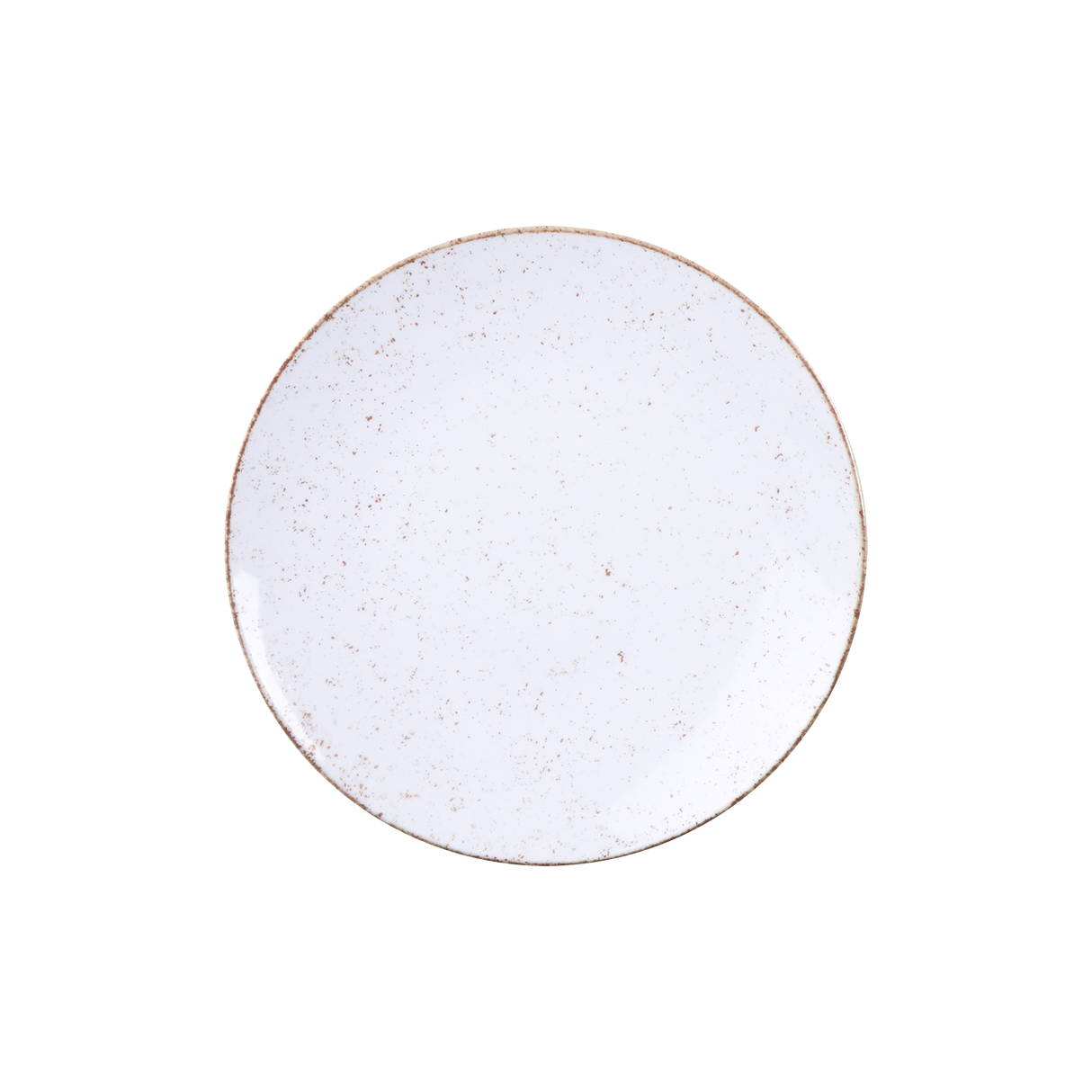 Juego de Platos Vajilla Porcelana Rústico Marrón 12 Piezas