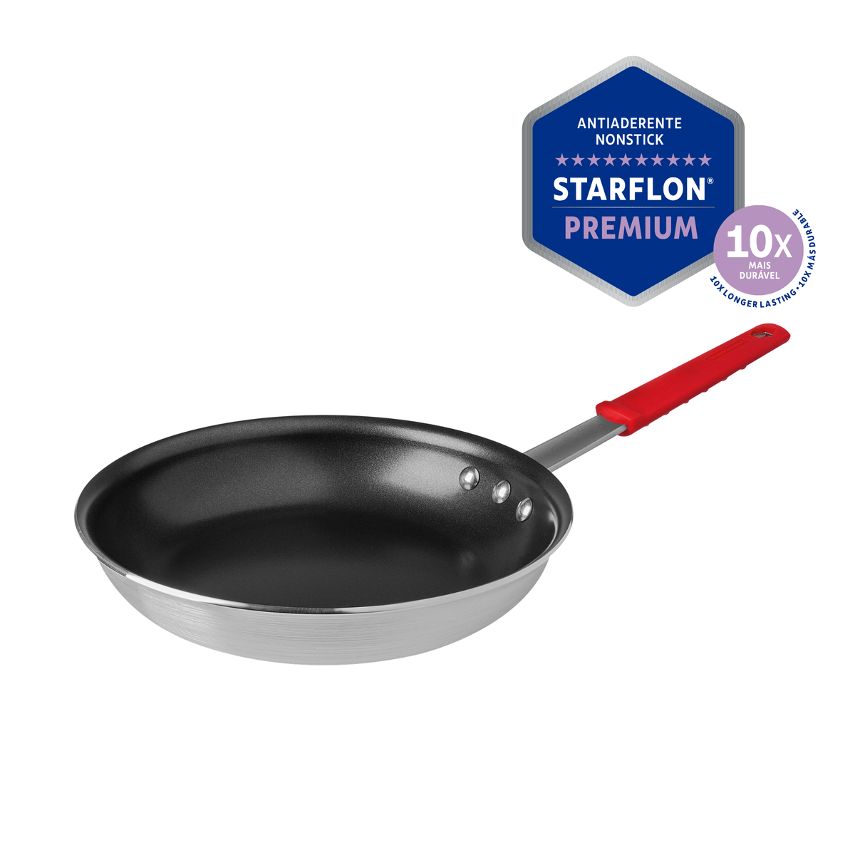 Tramontina Sartén Profissional en Aluminio con Antiadherente Starflon Premium 25 cm 1,9 L