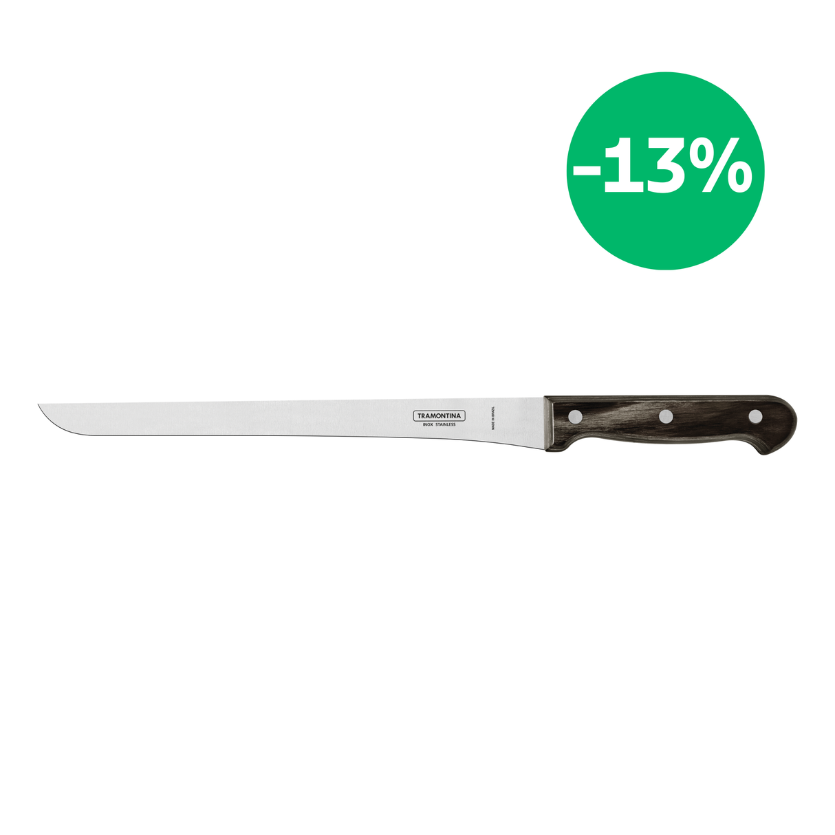 Cuchillo Jamonero Polywood Castaño 25 cm