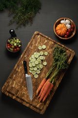 Tabla de Madera Teca Churrasco Premium FSC® 60 x 40 cm