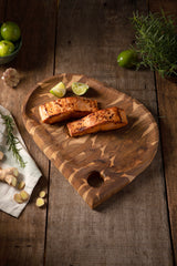 Tabla de Teca para Servicio y Presentación 40 x 30 x 3 cm Folium