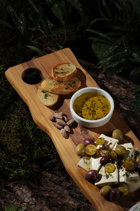 Tramontina Tabla Rectangular de Madera Teca Savia 40x15 cm