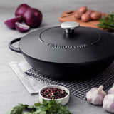 Tramontina Wok de Hierro Fundido Esmaltado 32 cm 5L
