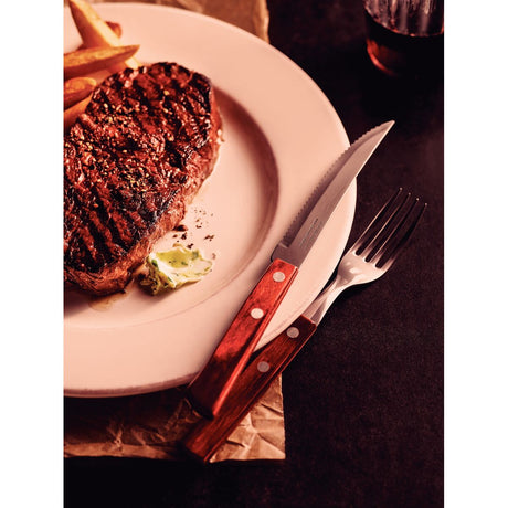 Juego de Cuchillos de Carne Polywood Rojo 6 piezas