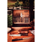 Tramontina Maletín Útiles para Carne Polywood Castaño 15 piezas