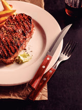 Tramontina Juego de Cubiertos para Carne Polywood Rojo 12 piezas